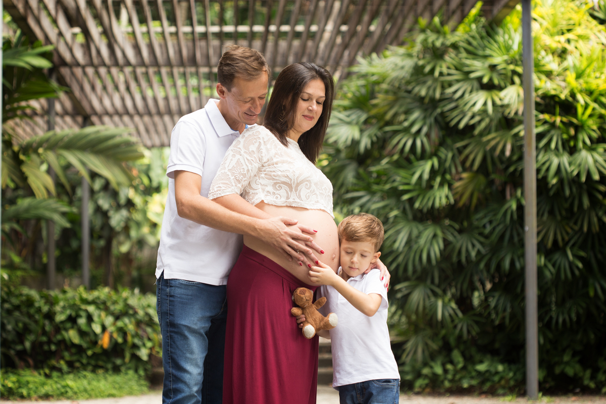 Ensaio Gestante no parque