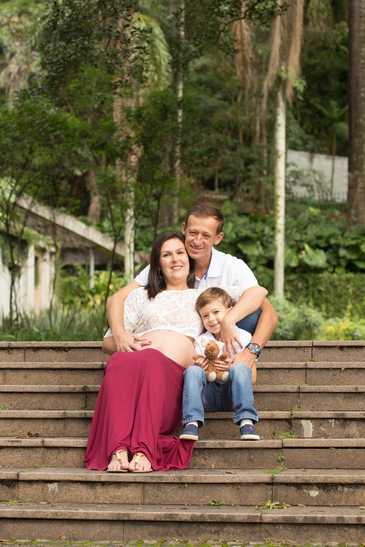 Ensaio Gestante no parque