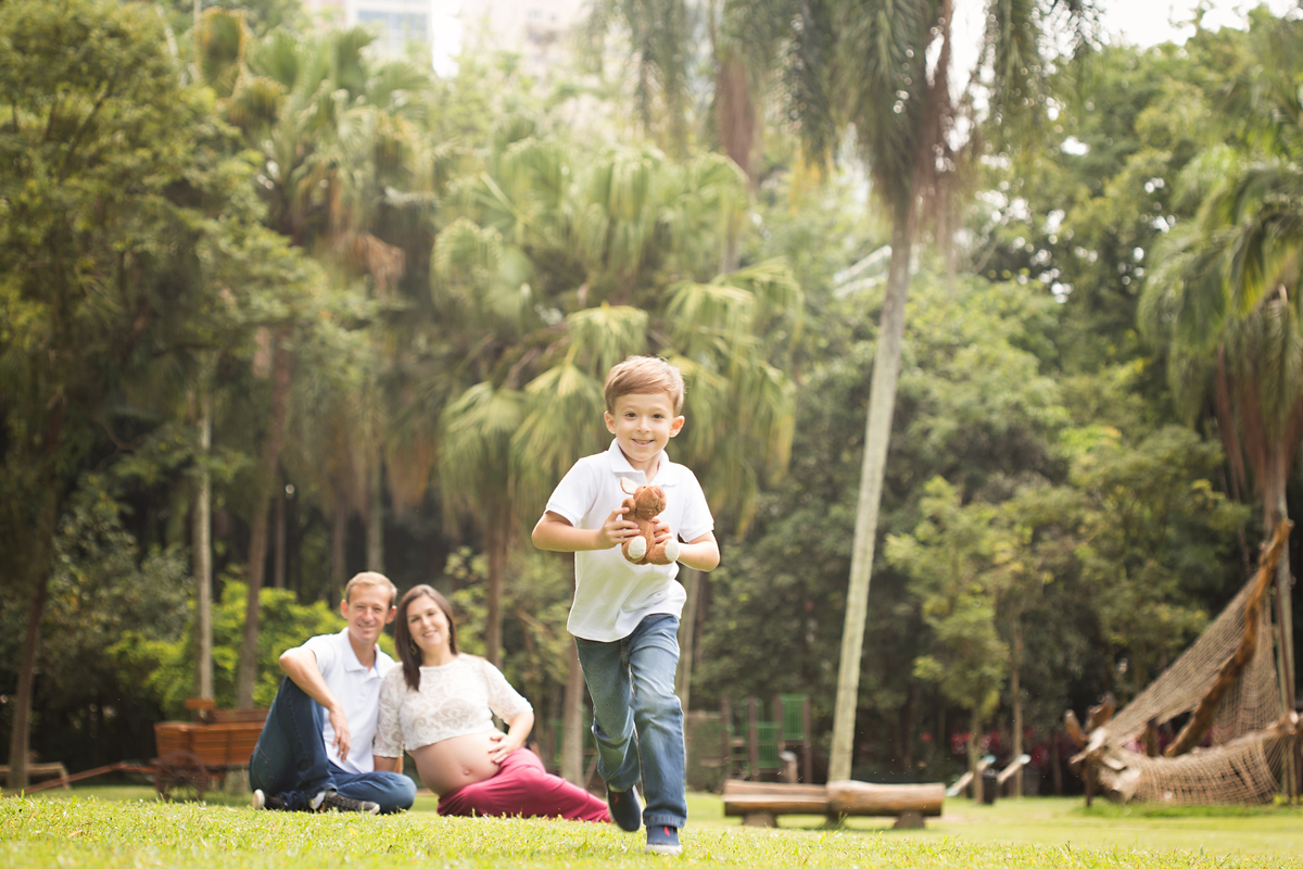 Ensaio Gestante no parque
