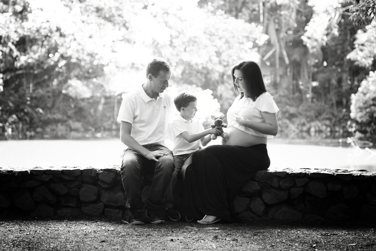 Ensaio Gestante no parque