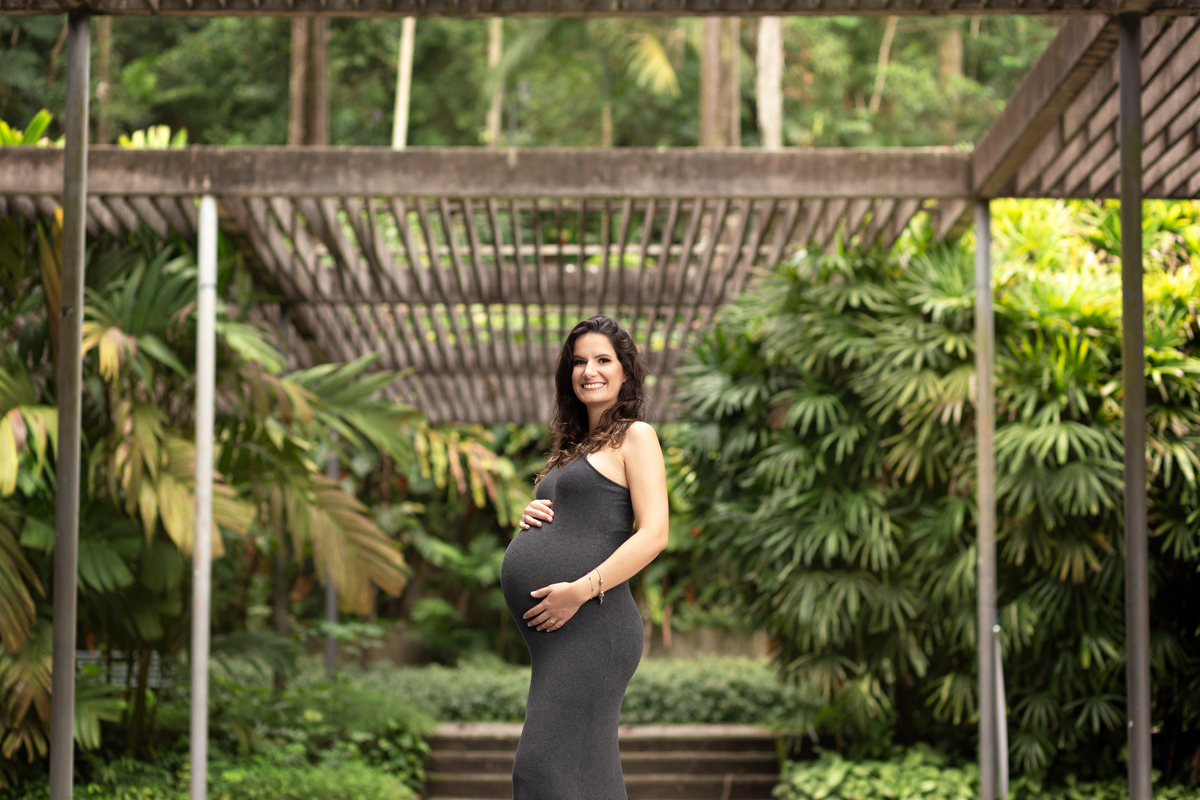 Ensaio Gestante no Parque Burle Marx