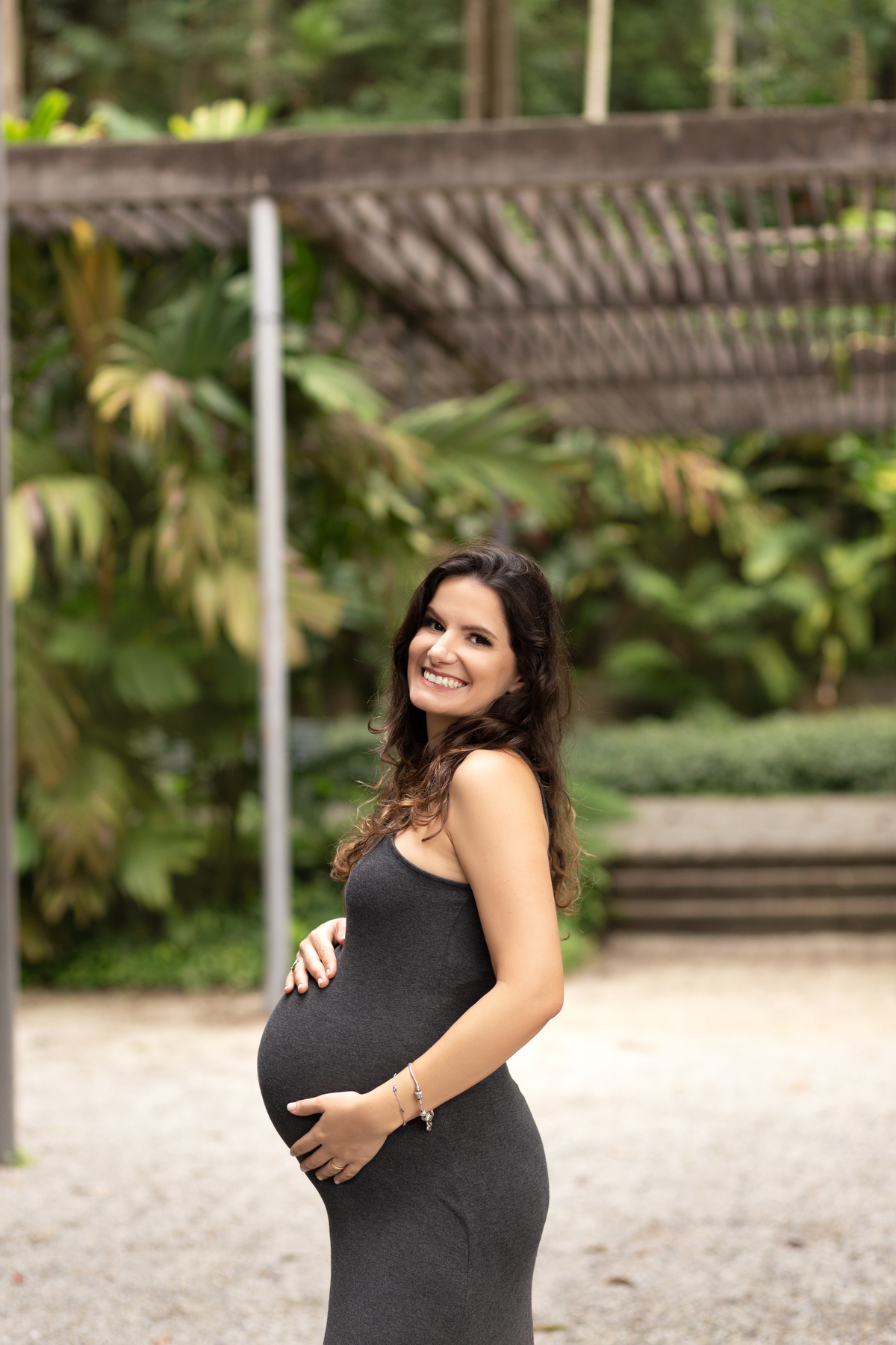 Ensaio Gestante no Parque Burle Marx