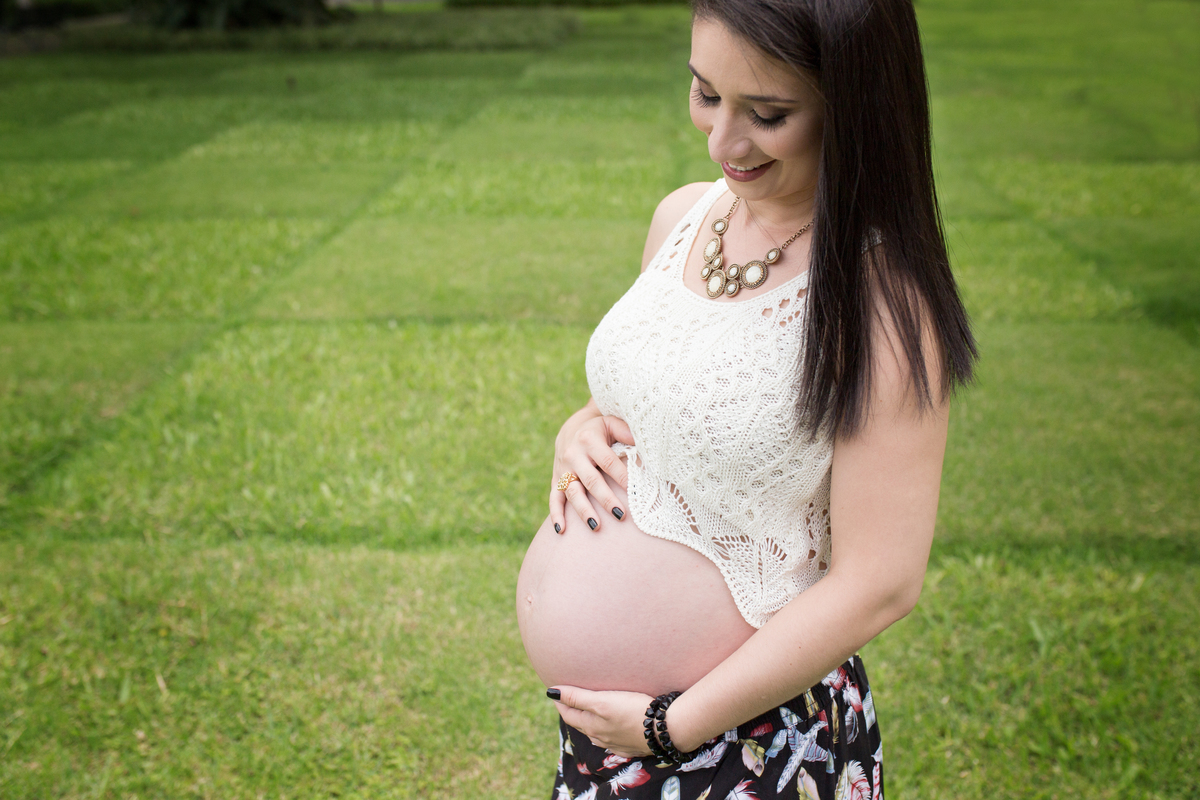 Ensaio Gestante no Parque Burle Marx