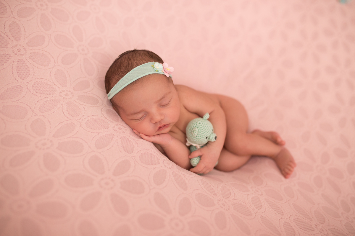 Ensaio Newborn menina em Guarulhos