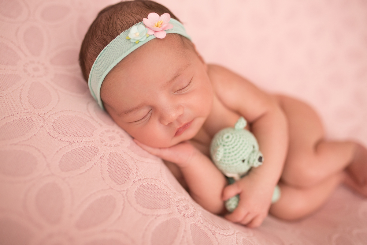 Ensaio Newborn menina em Guarulhos