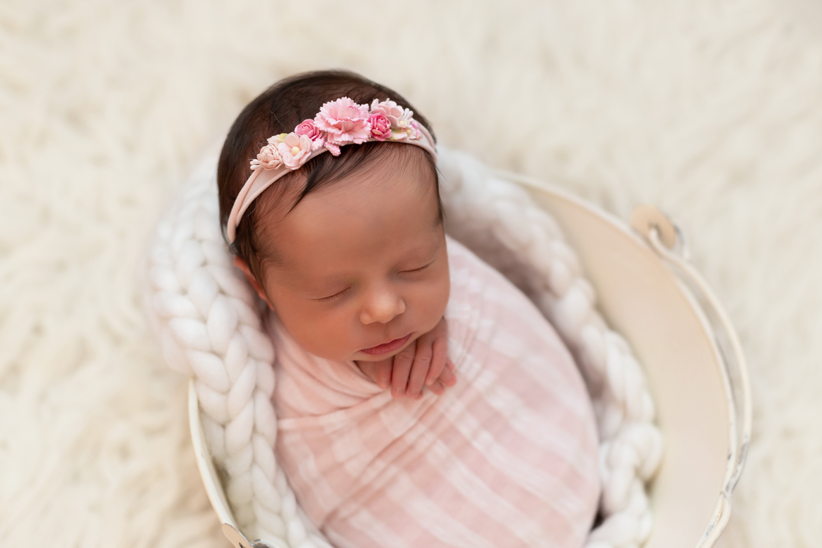 Ensaio Newborn menina em São Paulo 