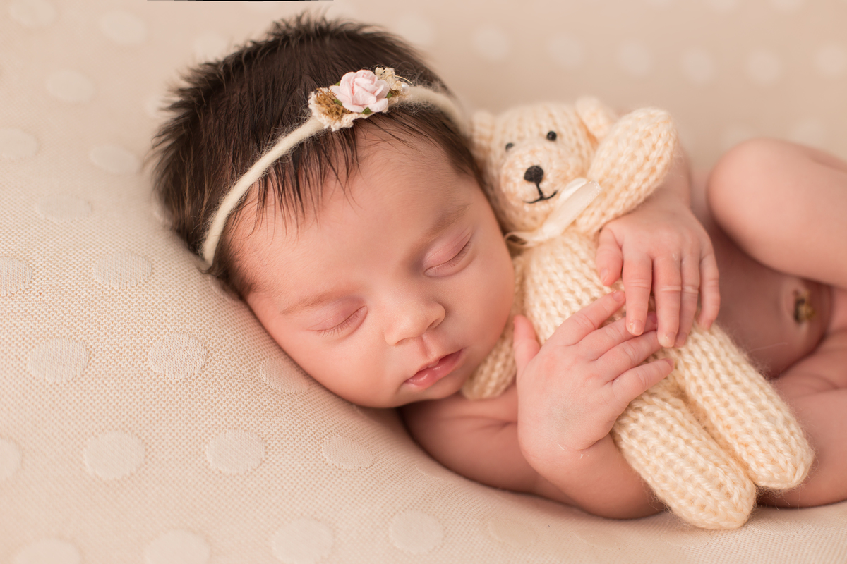 Ensaio Newborn menina em Guarulhos