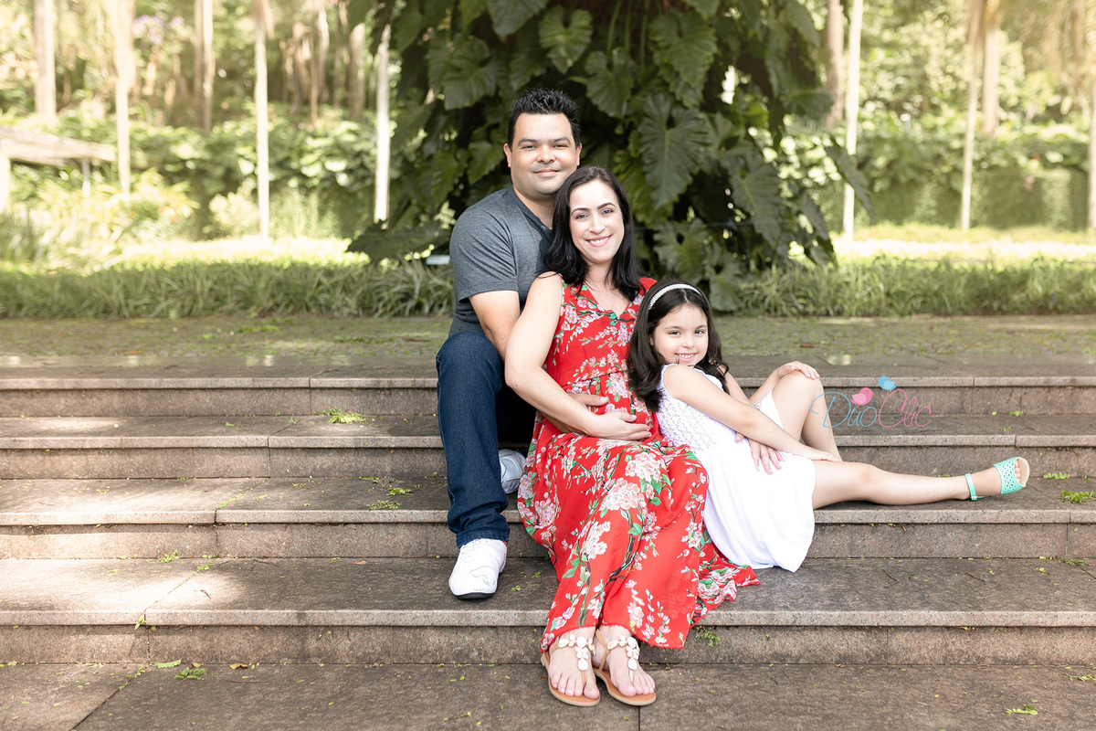 Ensaio Gestante no parque Burle Marx