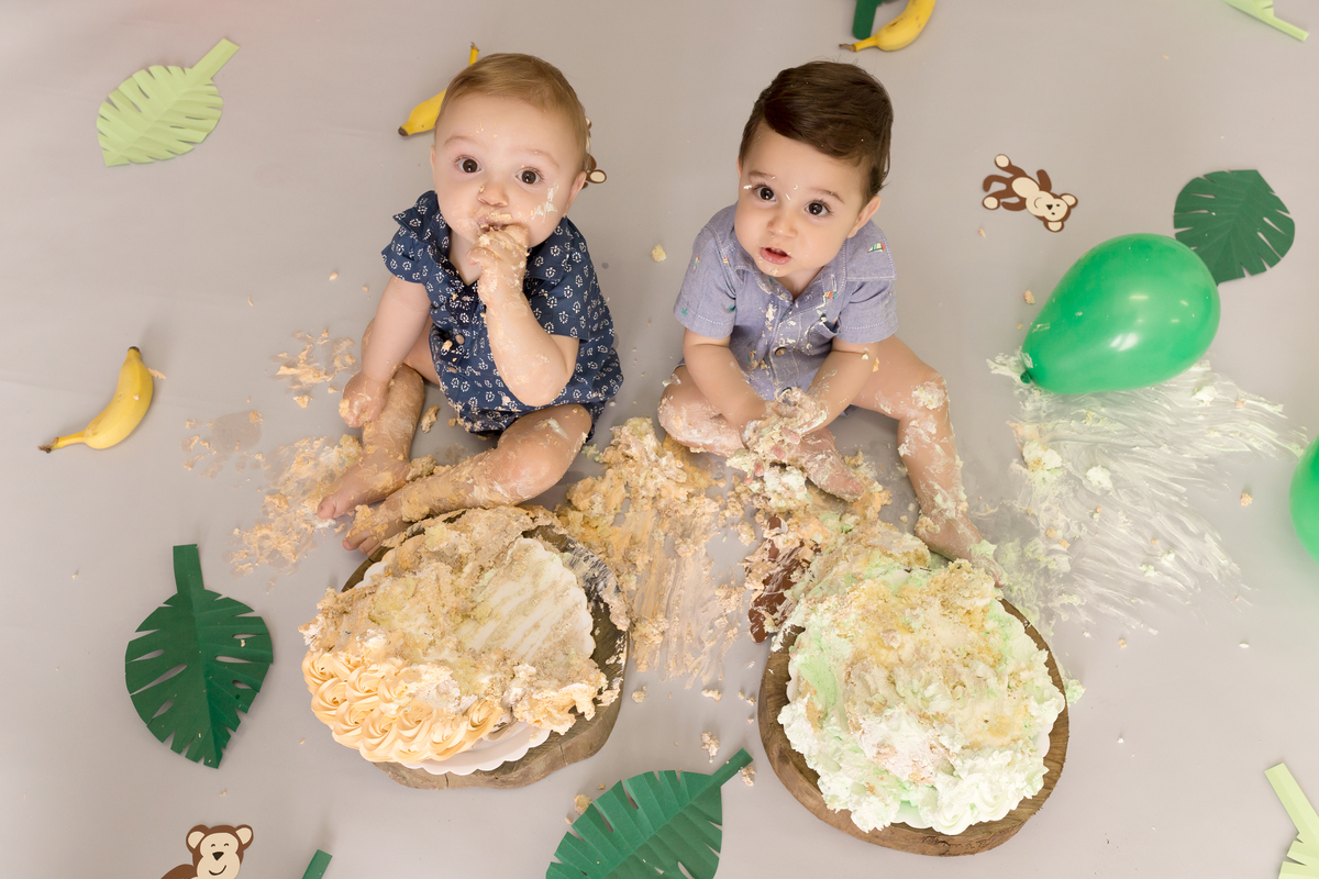 Ensaio Smash the Cake em Guarulhos