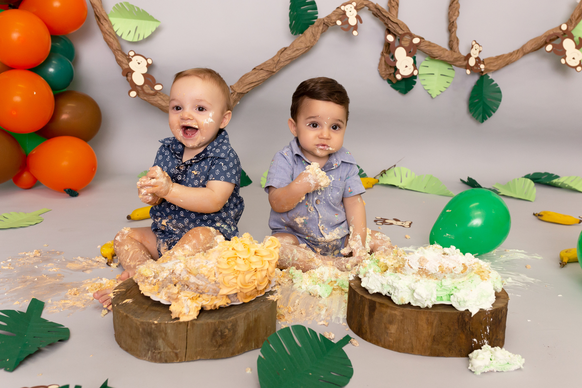 Ensaio Smash the Cake em Guarulhos