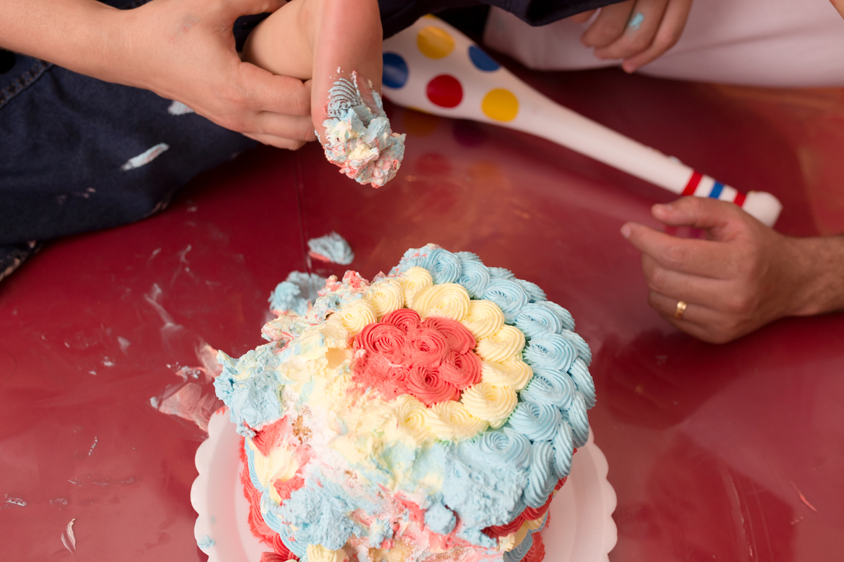 Ensaio Smash the Cake em Guarulhos - tema: Circo