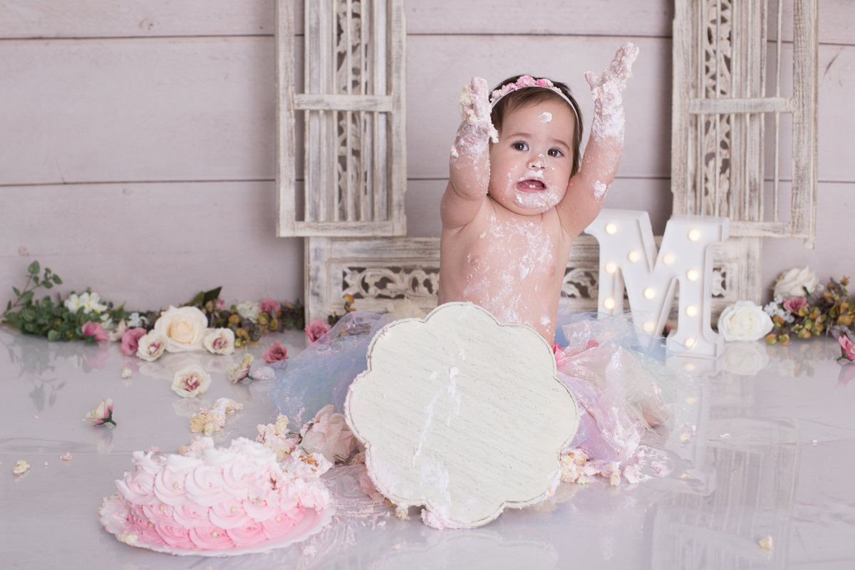 Ensaio Smash the Cake em Guarulhos