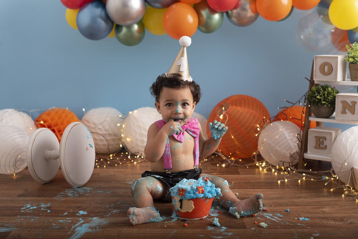 Smash the cake do Rodrigo - Mundo do Bita 