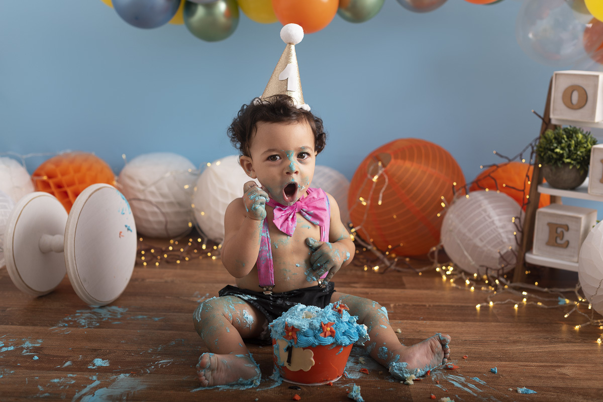 Smash the cake do Rodrigo - Mundo do Bita 