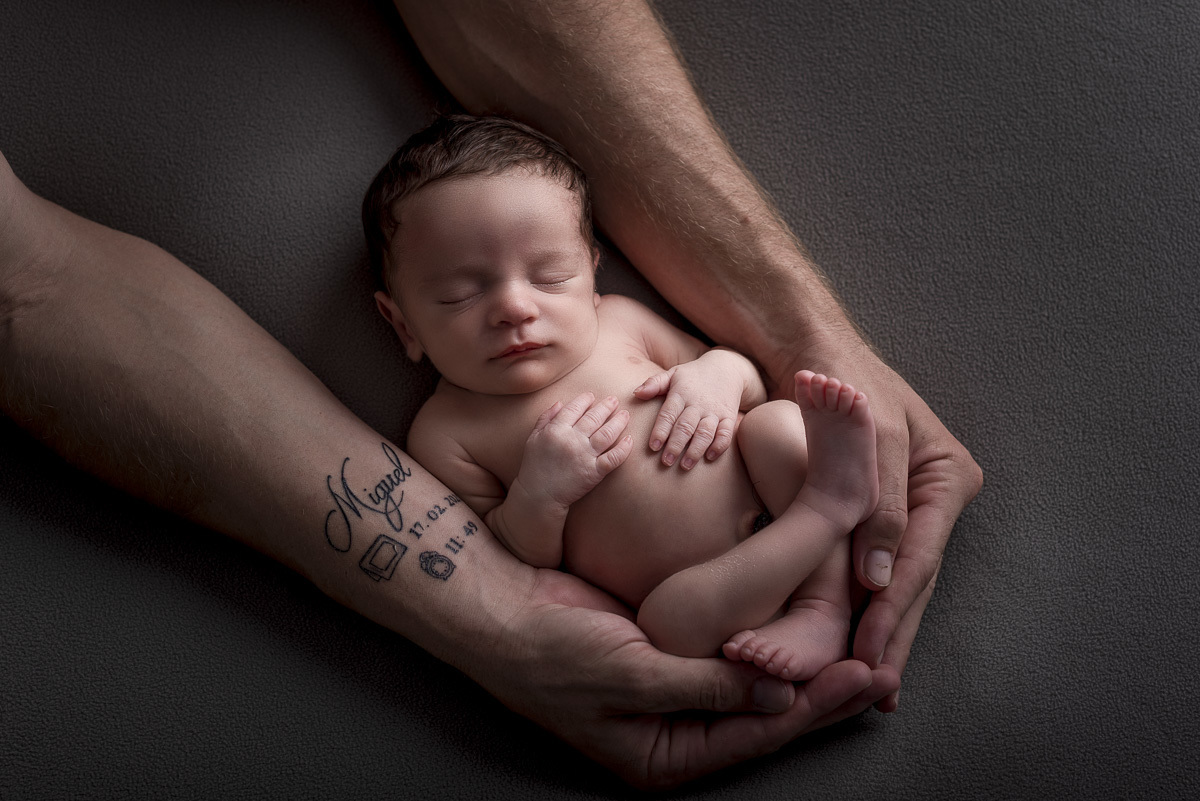 Newborn Miguel 23 dias de vida - Ponta Grossa/PR