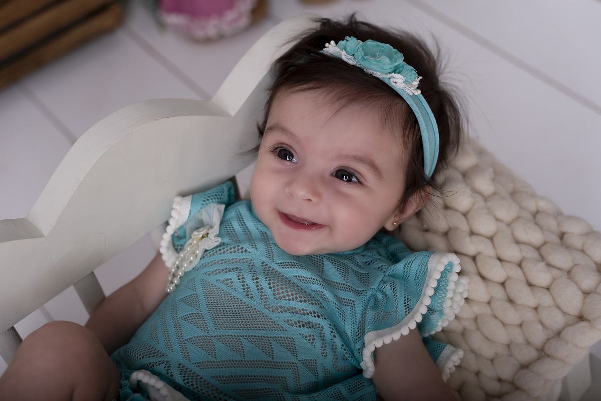 Helena - 3 meses - Ensaio Páscoa - Ponta Grossa/PR