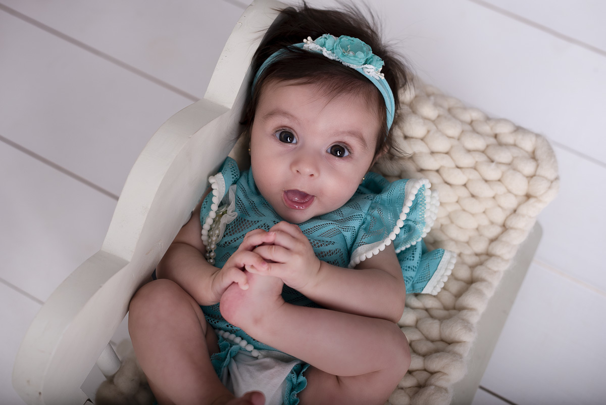 Helena - 3 meses - Ensaio Páscoa - Ponta Grossa/PR