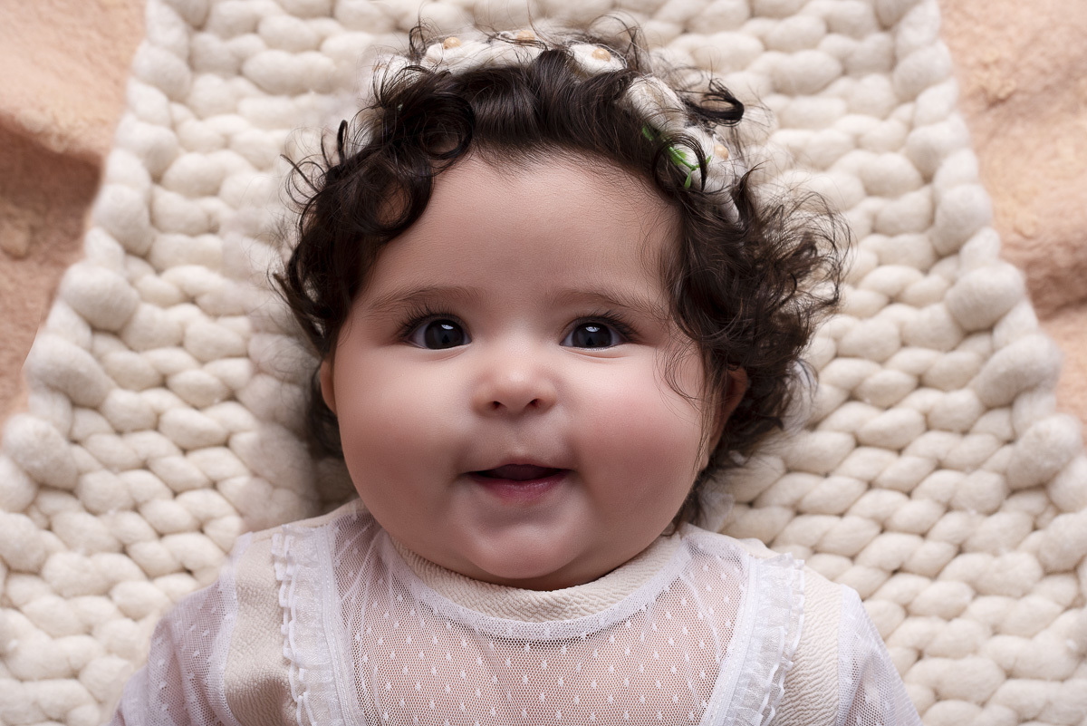 Letícia 5 meses - acompanhamento mensal - Ponta Grossa/PR - Karol Monarini Fotografia