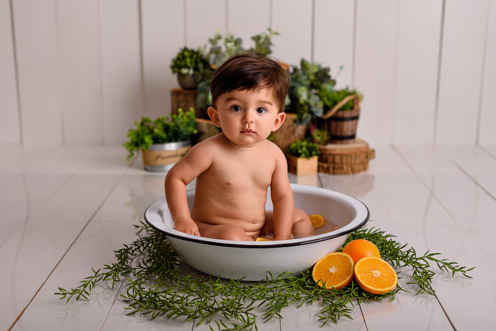 Emanuel - Acompanhamento mensal - Banho de leite - Ponta Grossa/PR