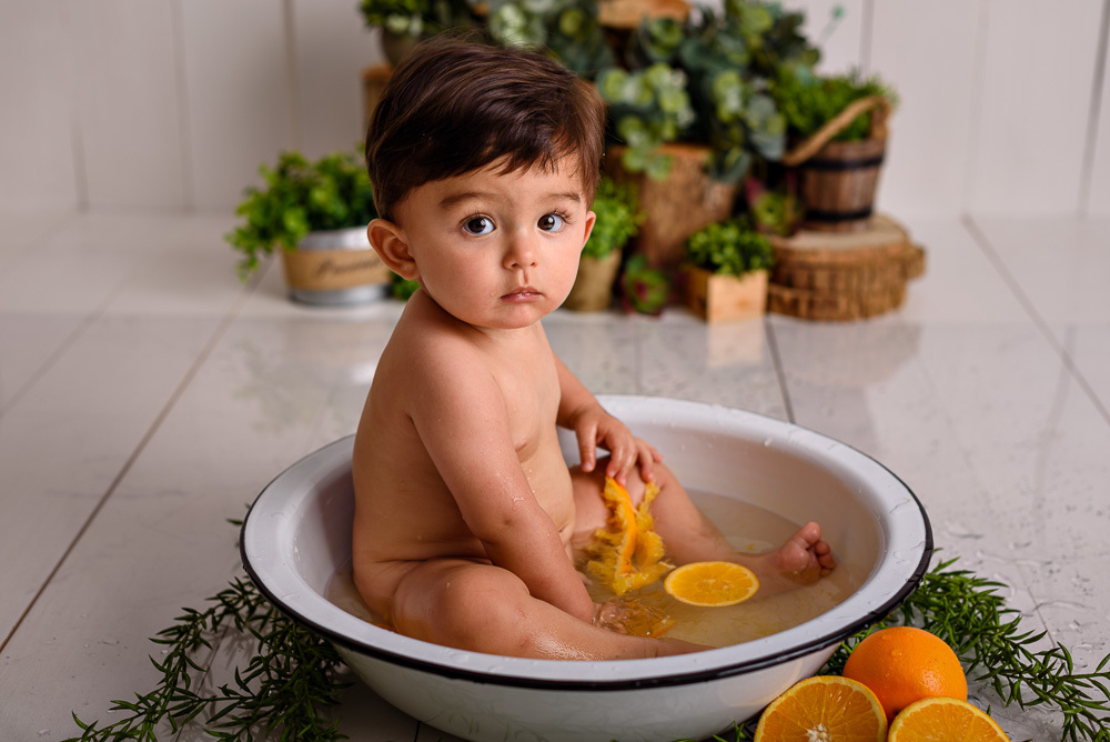 Emanuel - Acompanhamento mensal - Banho de leite - Ponta Grossa/PR