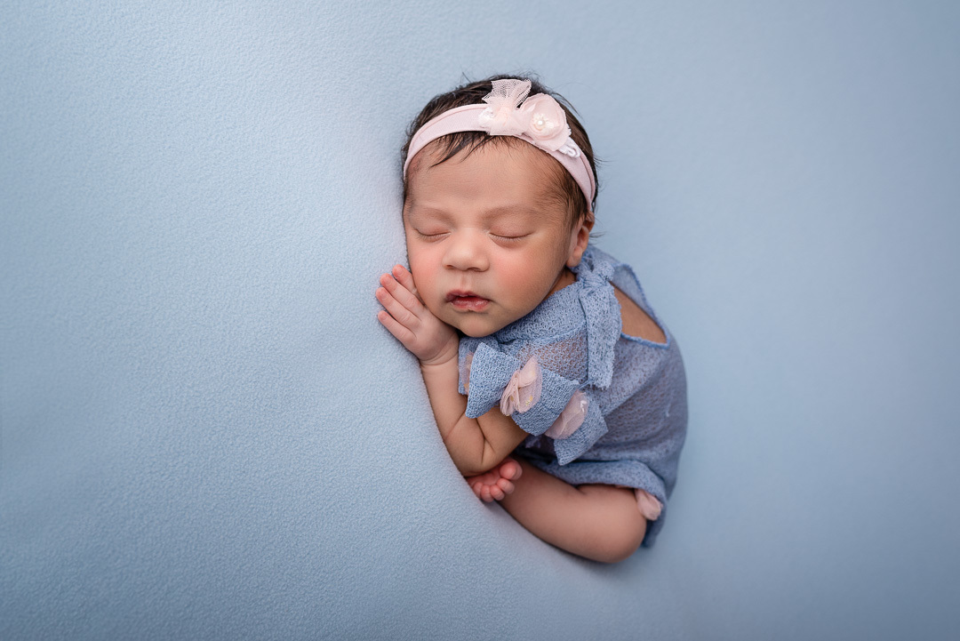 Newborn em Ponta Grossa - Dulce Maria com 9 dias de vida