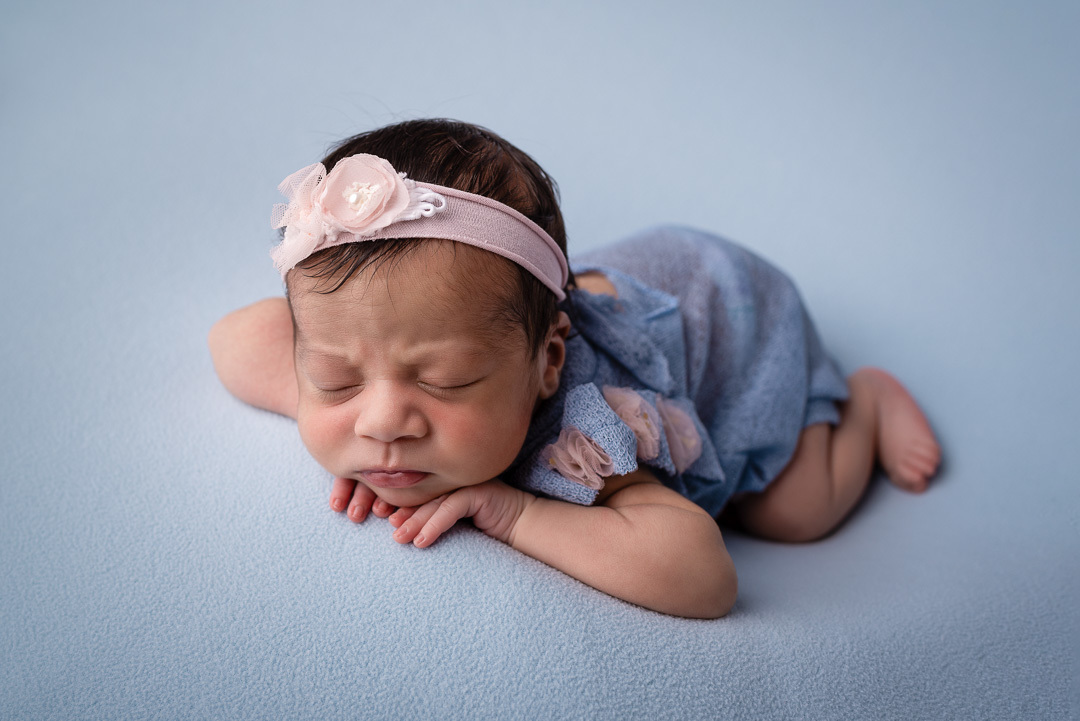 Newborn em Ponta Grossa - Dulce Maria com 9 dias de vida