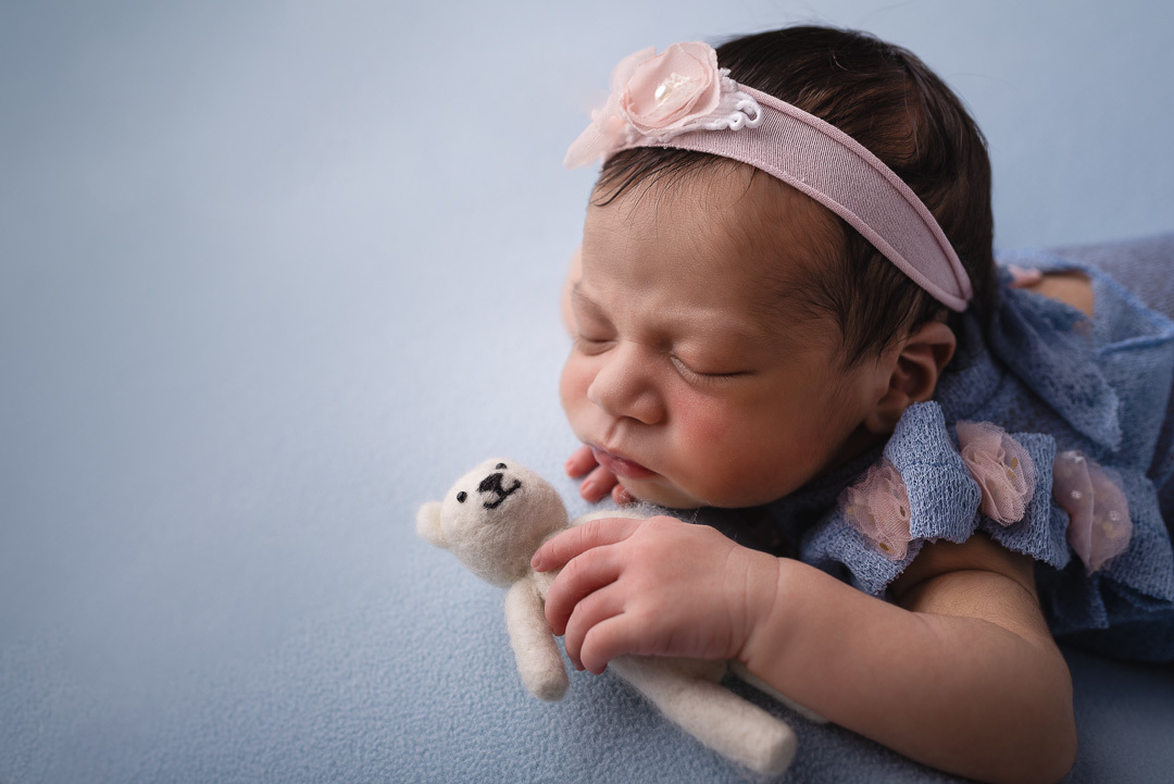 Newborn em Ponta Grossa - Dulce Maria com 9 dias de vida