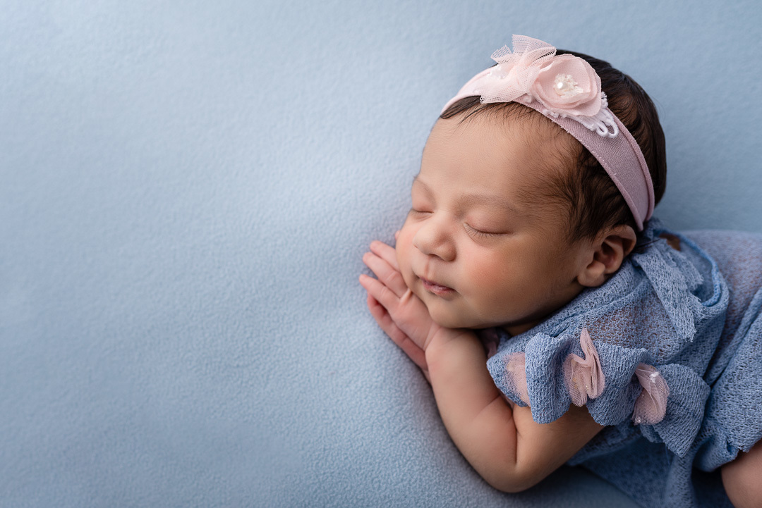 Newborn em Ponta Grossa - Dulce Maria com 9 dias de vida