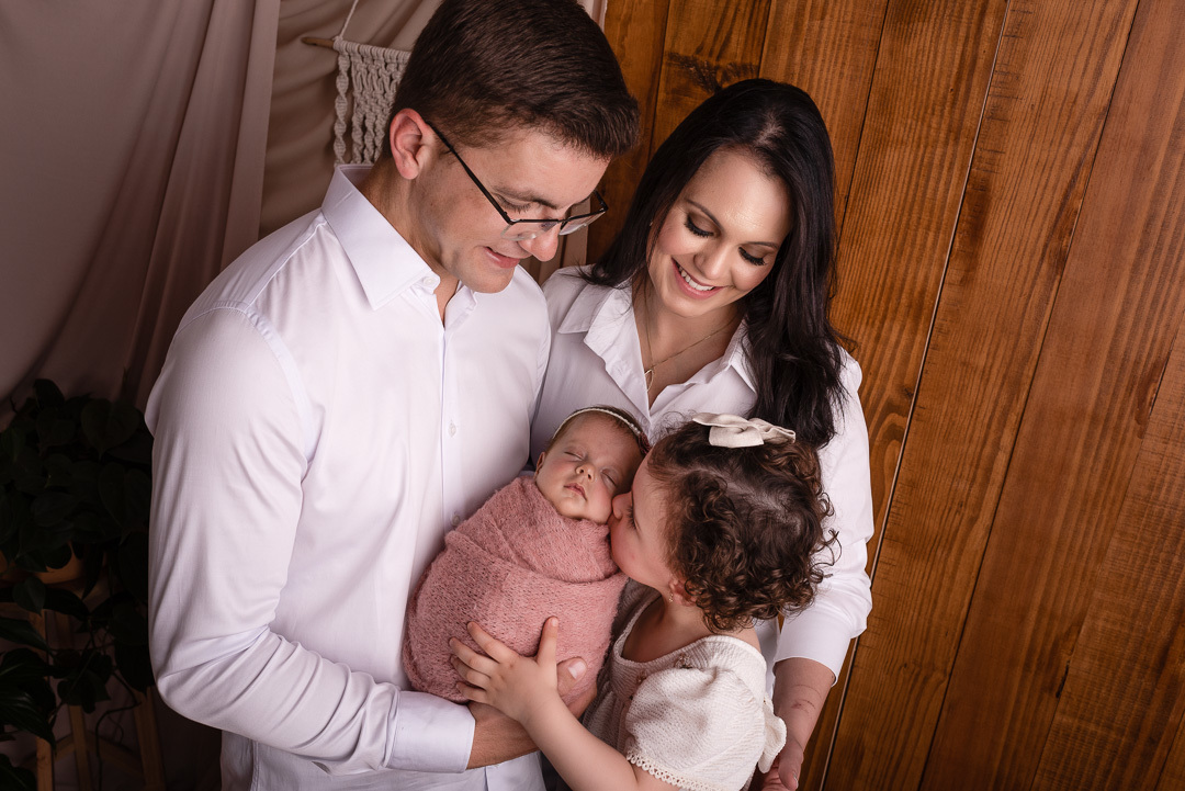 Ensaio Newborn - Ponta Grossa - Isabela 96 dias de vida