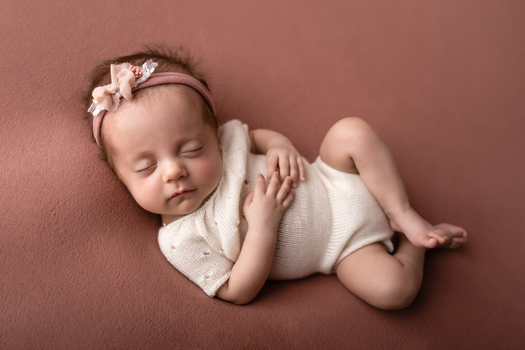 Ensaio Newborn - Ponta Grossa - Isabela 96 dias de vida