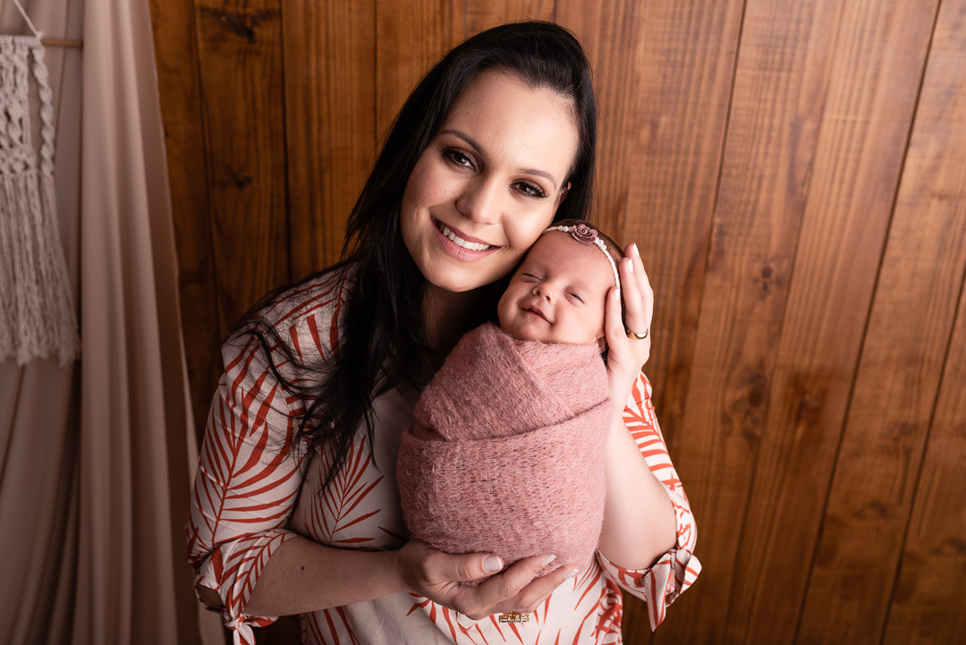 Ensaio Newborn - Ponta Grossa - Isabela 96 dias de vida