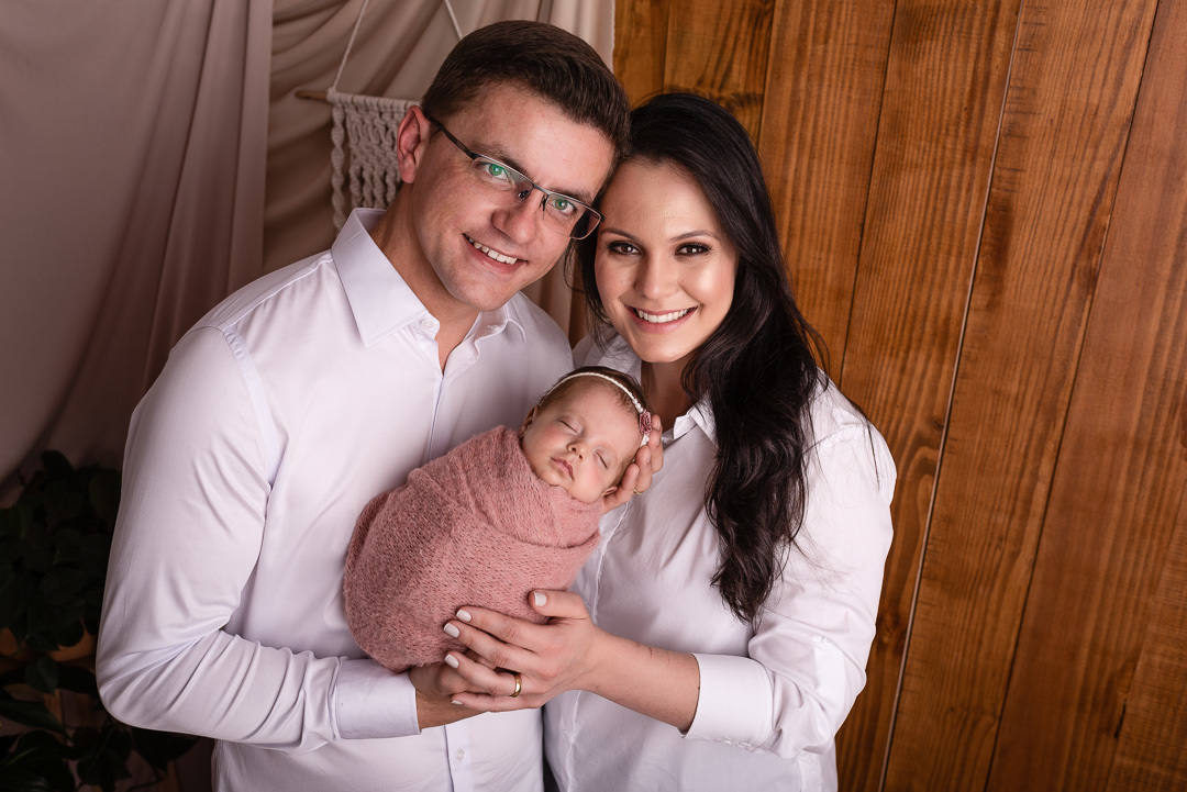 Ensaio Newborn - Ponta Grossa - Isabela 96 dias de vida