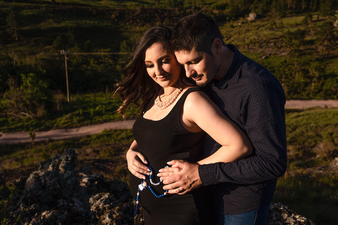 Ensaio de Gestante Externo em Ponta Grossa - A doce espera do Antônio Mathias