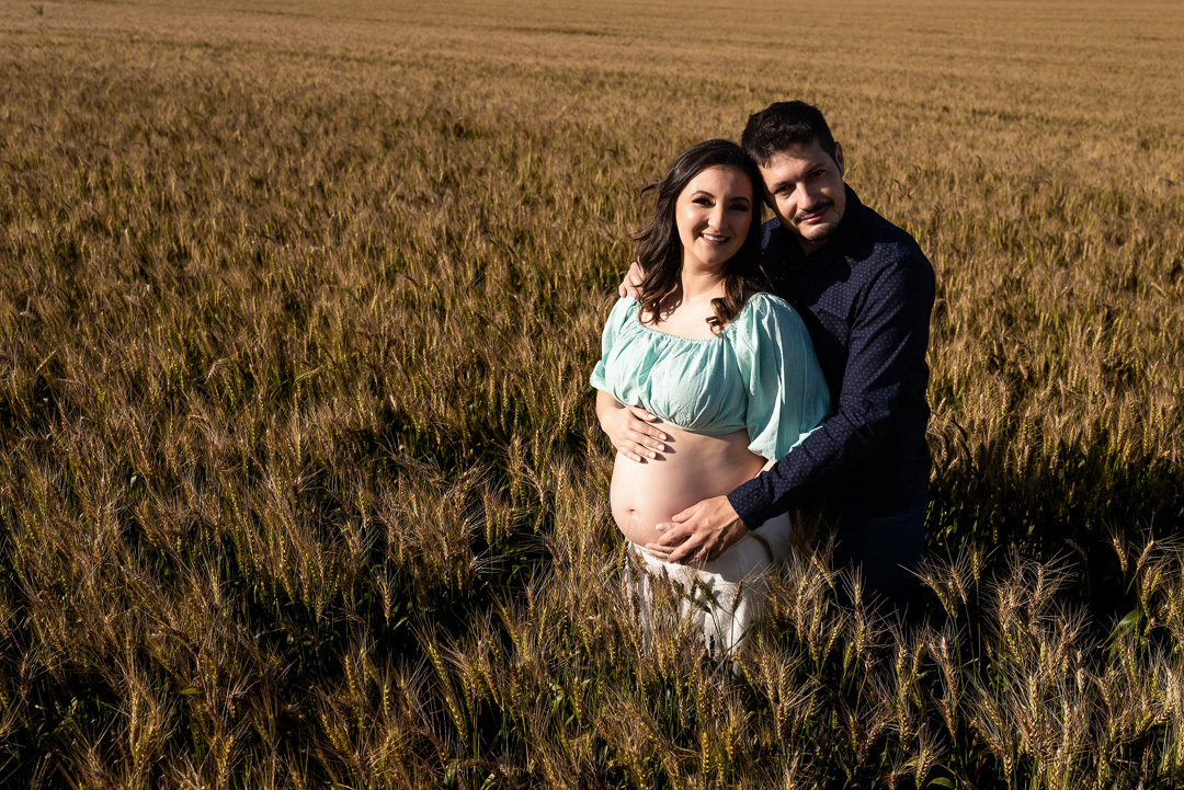 Ensaio de Gestante Externo em Ponta Grossa - A doce espera do Antônio Mathias