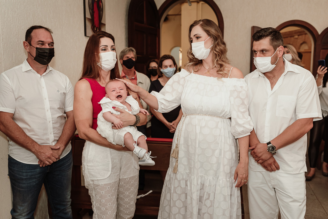 Batizado do Enzo - Paróquia São José em Ponta Grossa/PR 