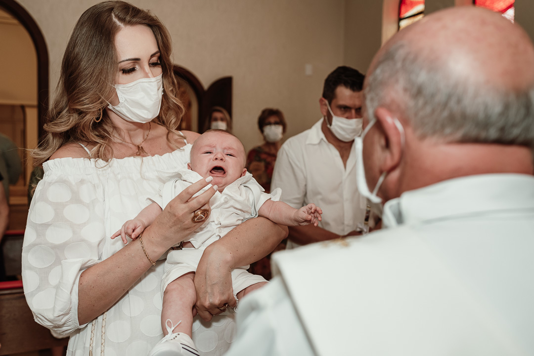 Batizado do Enzo - Paróquia São José em Ponta Grossa/PR 