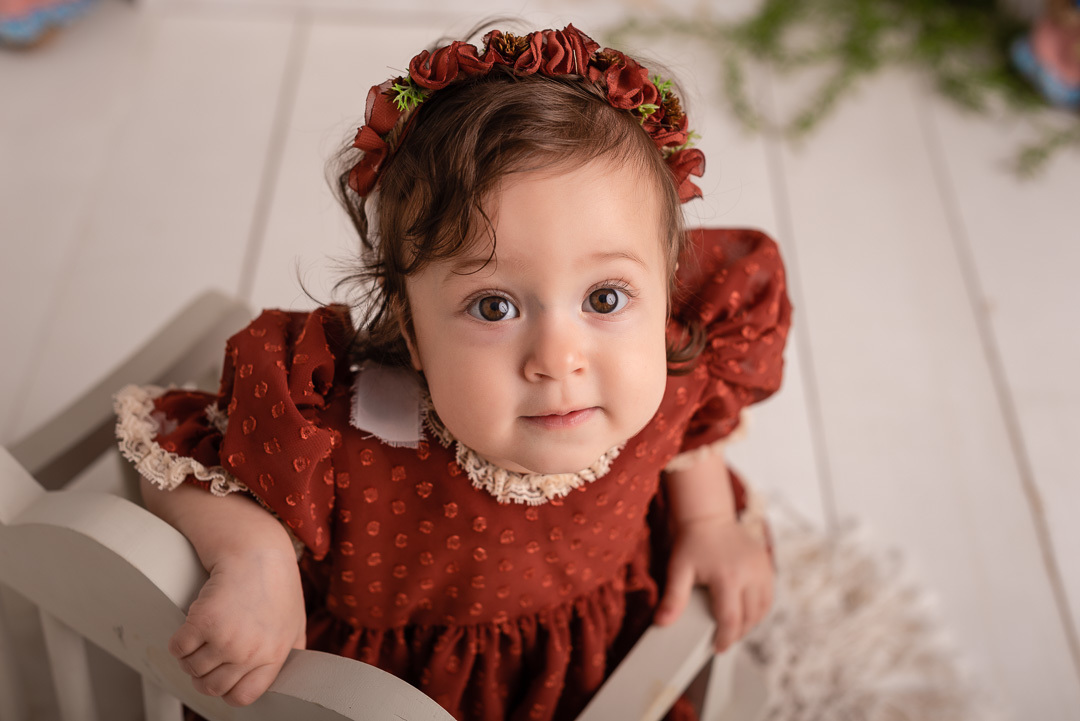 Ensaio Estúdio - Páscoa 2022 - Clarice 9 meses