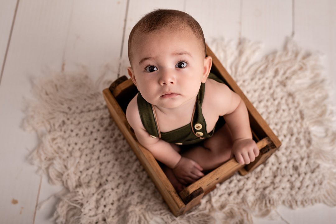 O que você foi fazer aí em cima tia Karol?
Matheus José - 6 meses - Acompanhamento Mensal - Ponta Grossa