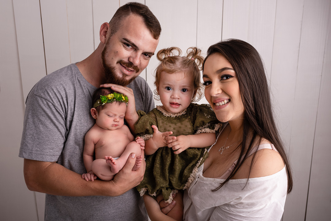 Amor tem nome -  Ana Júlia 6 dias - Newborn - Ponta Grossa