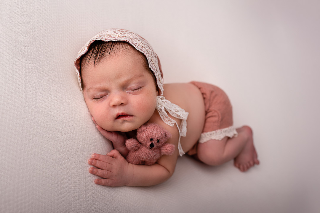 Toda graciosa: Ana Júlia 6 dias - Newborn - Ponta Grossa