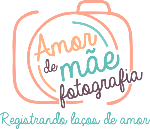 Logotipo de Amor de Mãe Fotografia