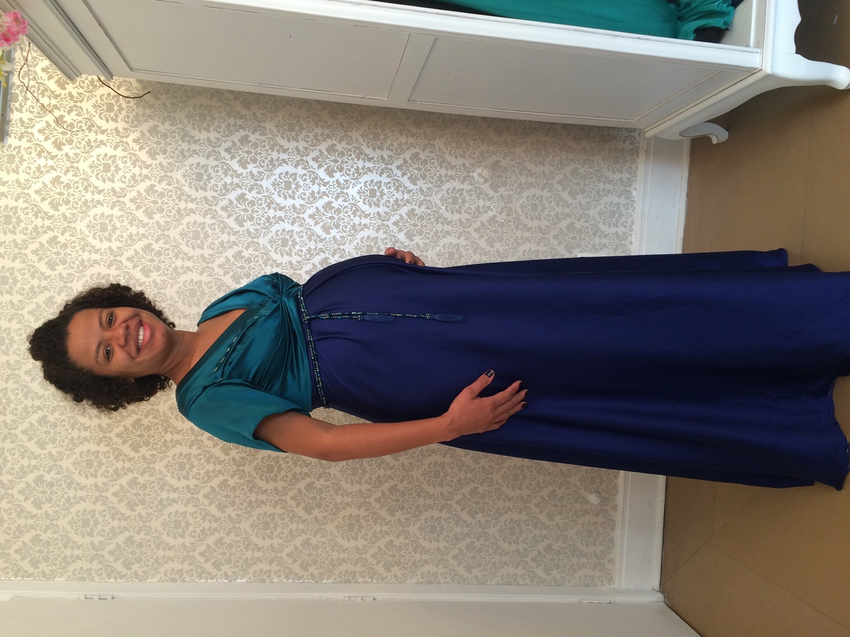 vestido de festa para grávidas