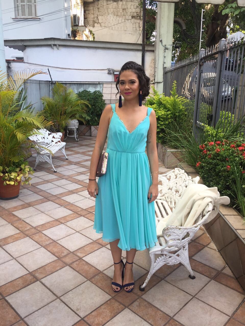 vestido midi pra madrinhas