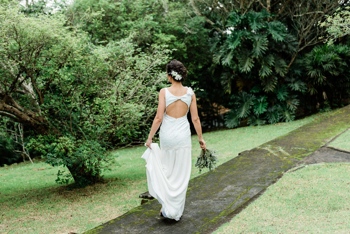 decote costas vestido de noiva