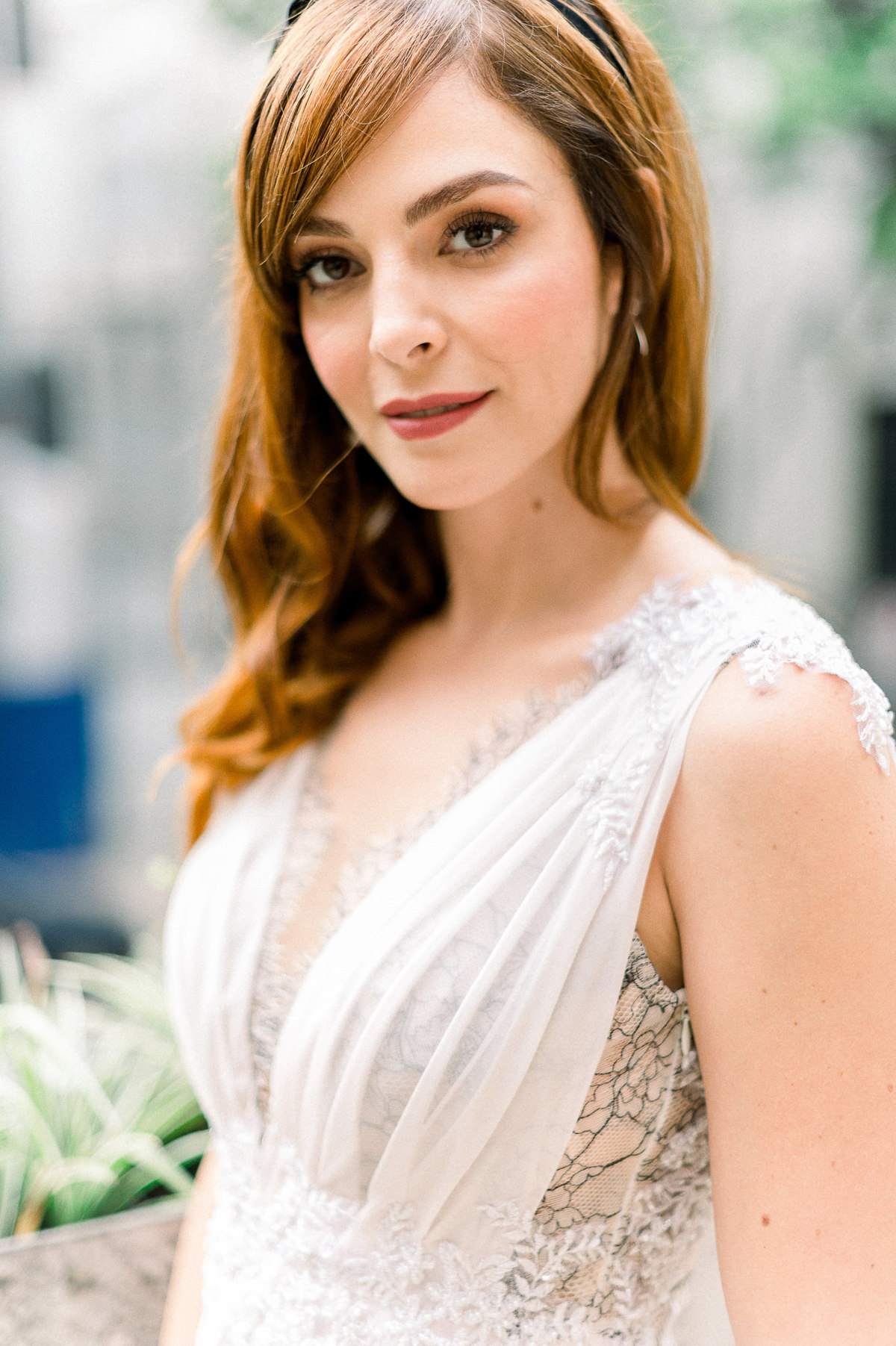 detalhes em preto noiva