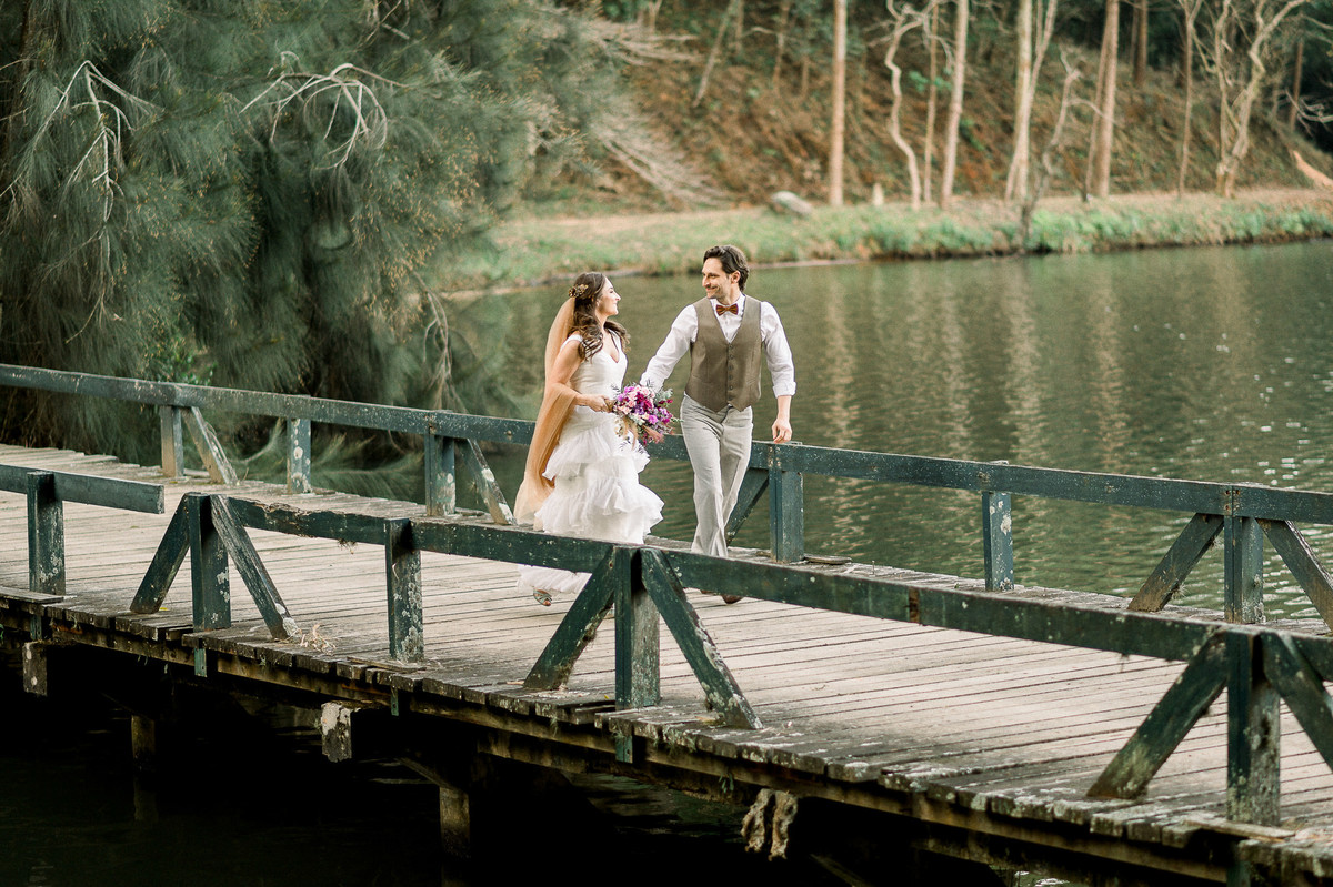casamento na represa