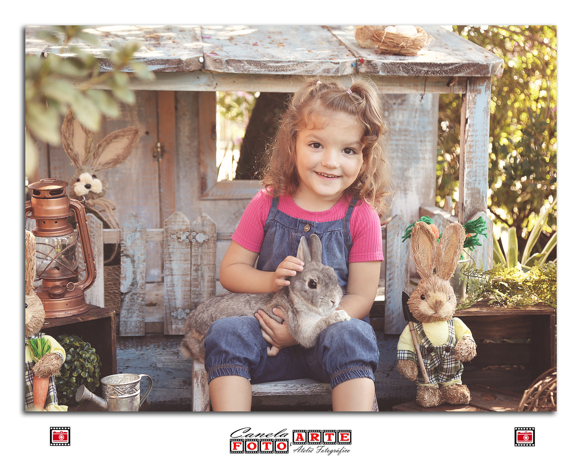 ensaio de páscoa infantil