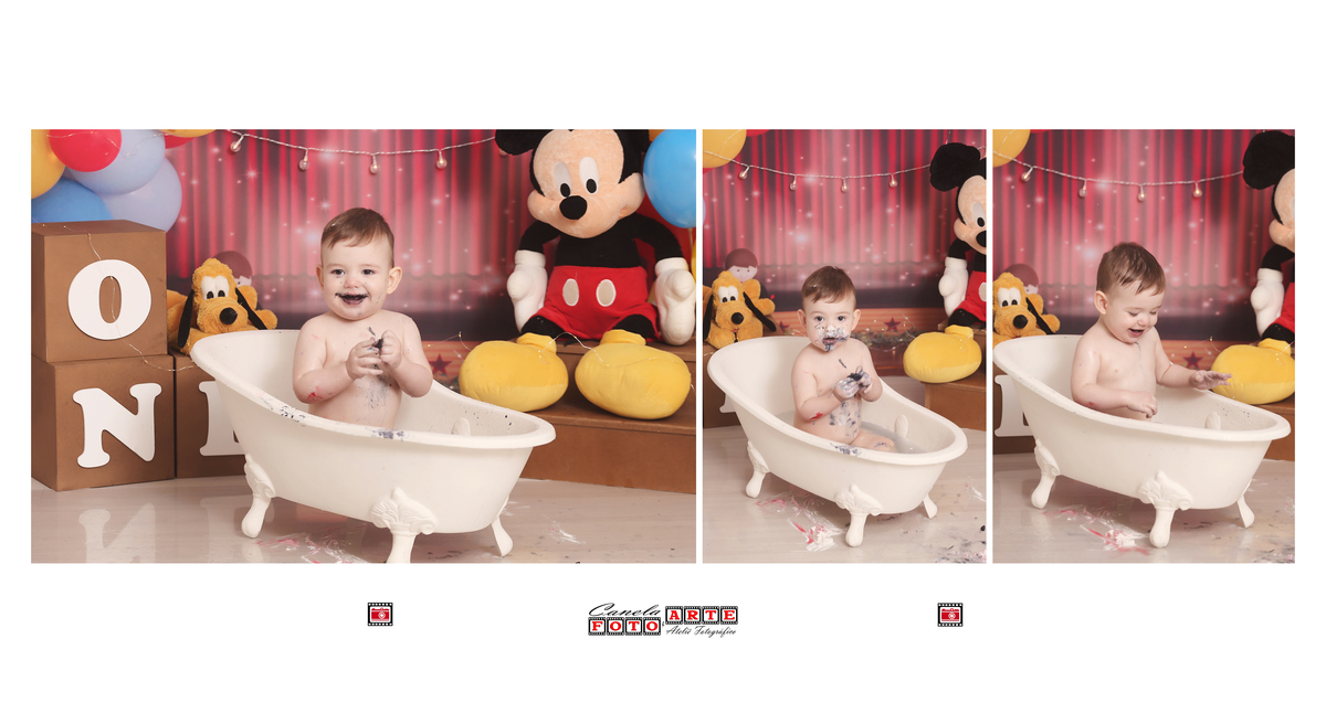 smash the cake menino