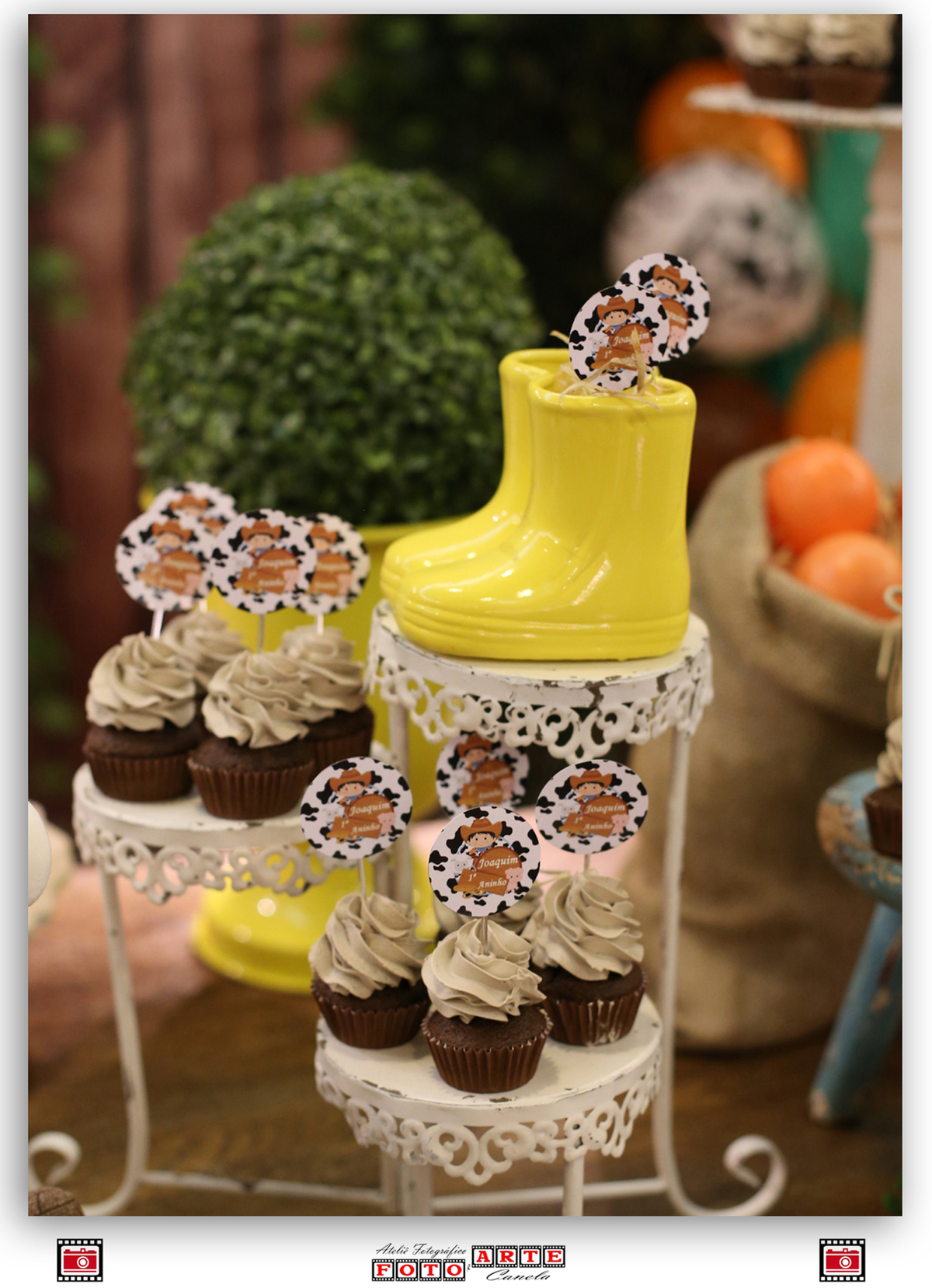 Detalhes da decoração