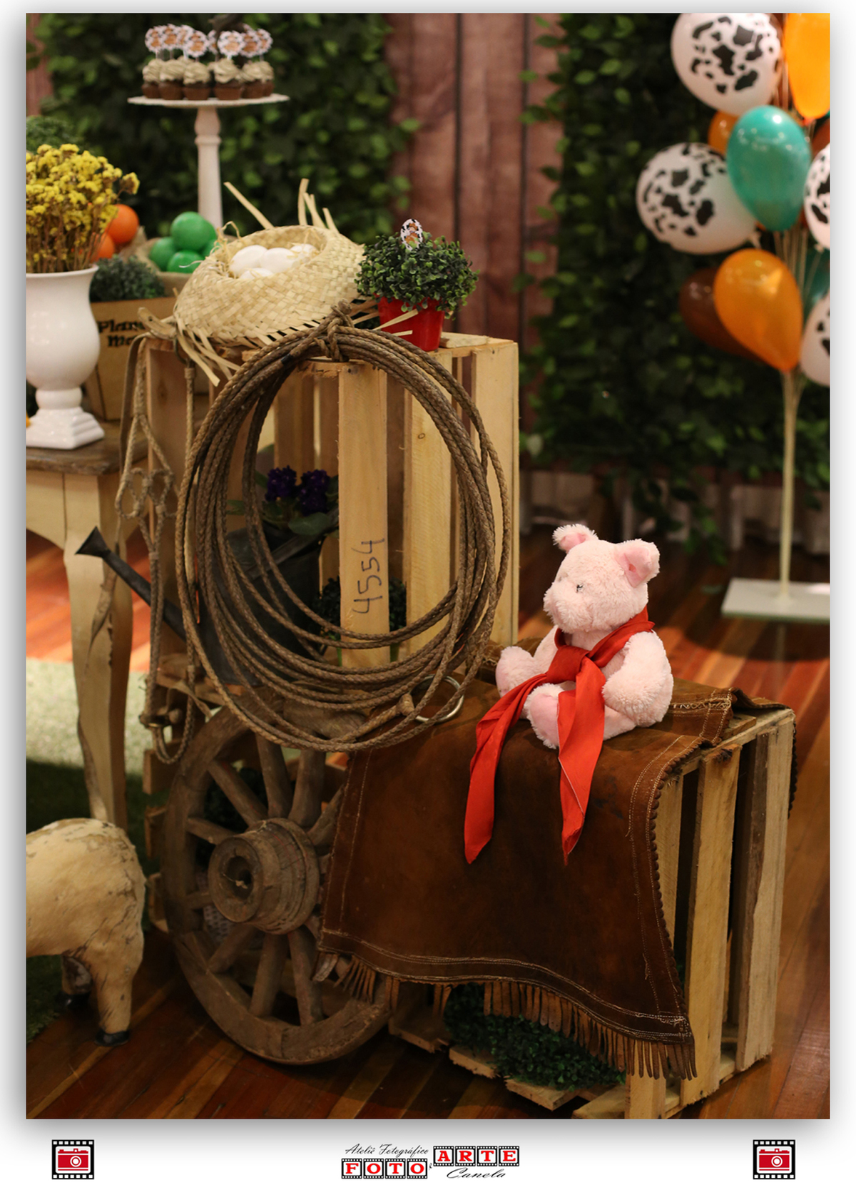 Detalhes da decoração